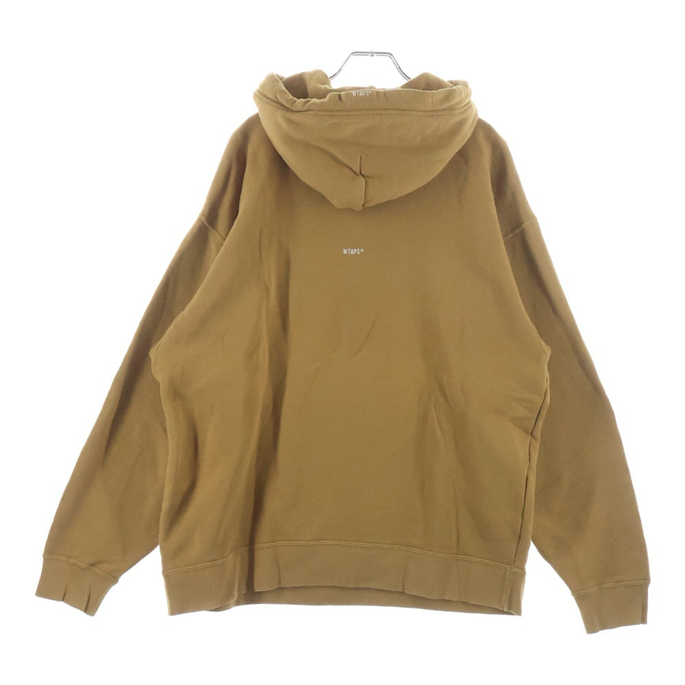 WTAPS(ダブルタップス) 22SS HOODY COTTON 221ATDT-CSM09 コットン プルオーバーフーディ パーカー ブラウン