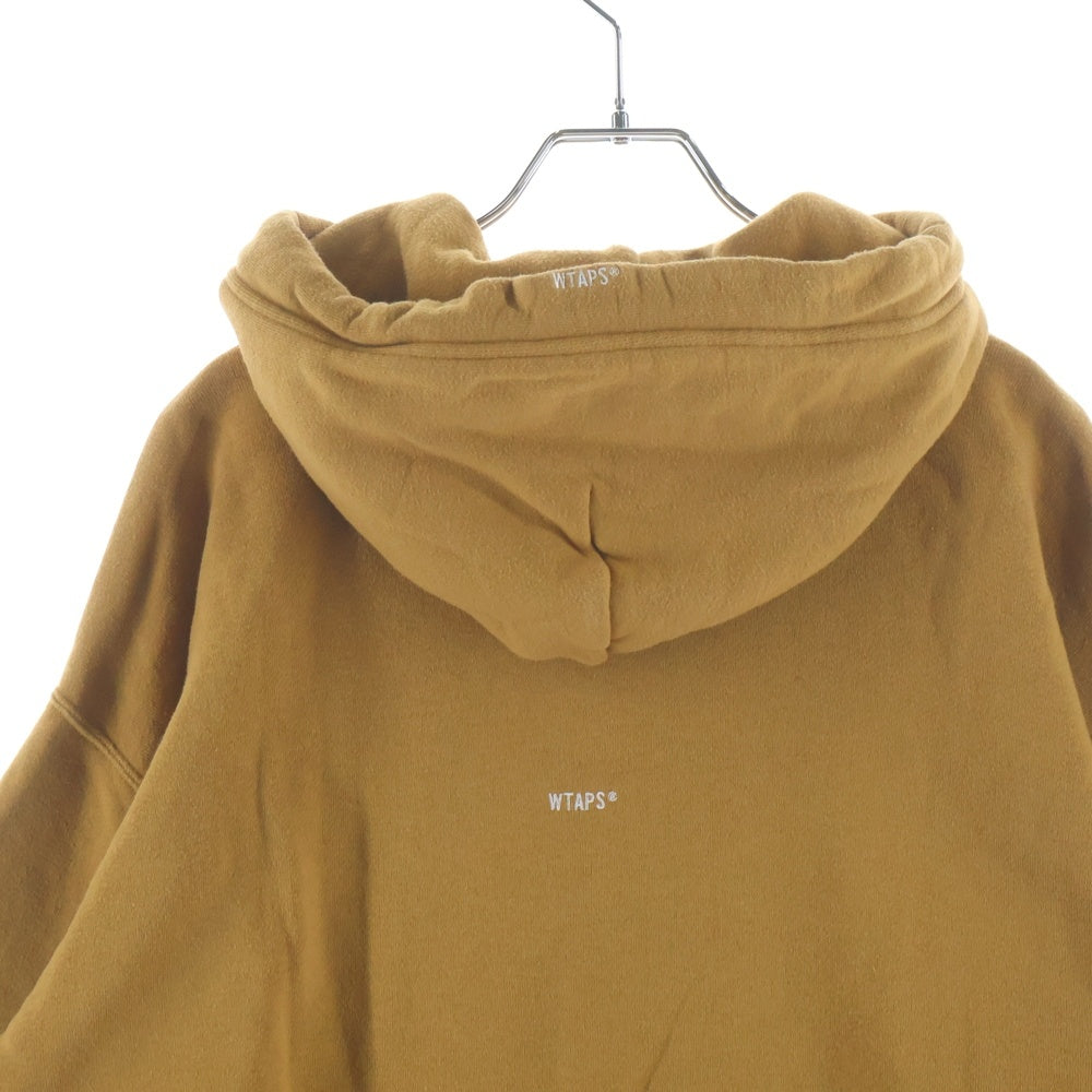 WTAPS(ダブルタップス) 22SS HOODY COTTON 221ATDT-CSM09 コットン プルオーバーフーディ パーカー ブラウン