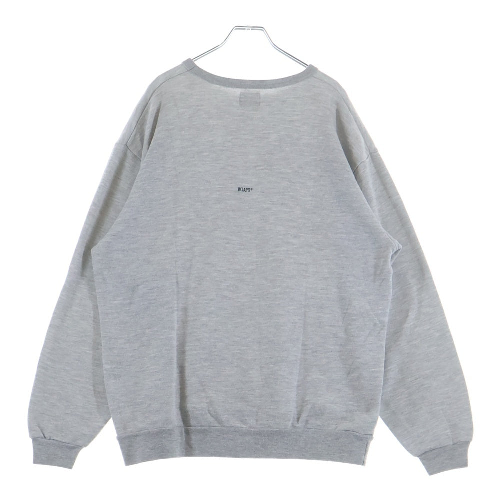WTAPS(ダブルタップス) 17AW HELLWEEK SWEATER 02 172ATDT-CSM11 スウェットトレーナー グレー