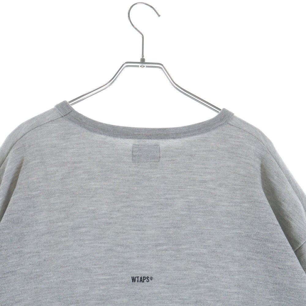 WTAPS(ダブルタップス) 17AW HELLWEEK SWEATER 02 172ATDT-CSM11 スウェットトレーナー グレー