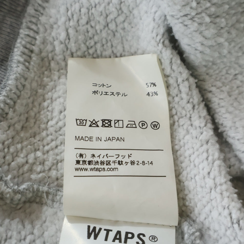 WTAPS(ダブルタップス) 17AW HELLWEEK SWEATER 02 172ATDT-CSM11 スウェットトレーナー グレー