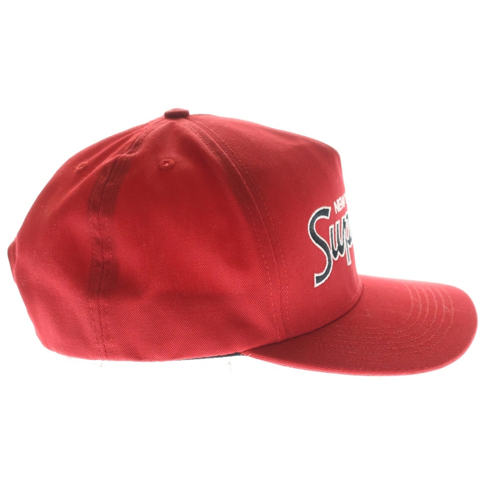 SUPREME(シュプリーム) 22AW CLASSIC TEAM 5-PANEL クラシック パネルキャップ レッド