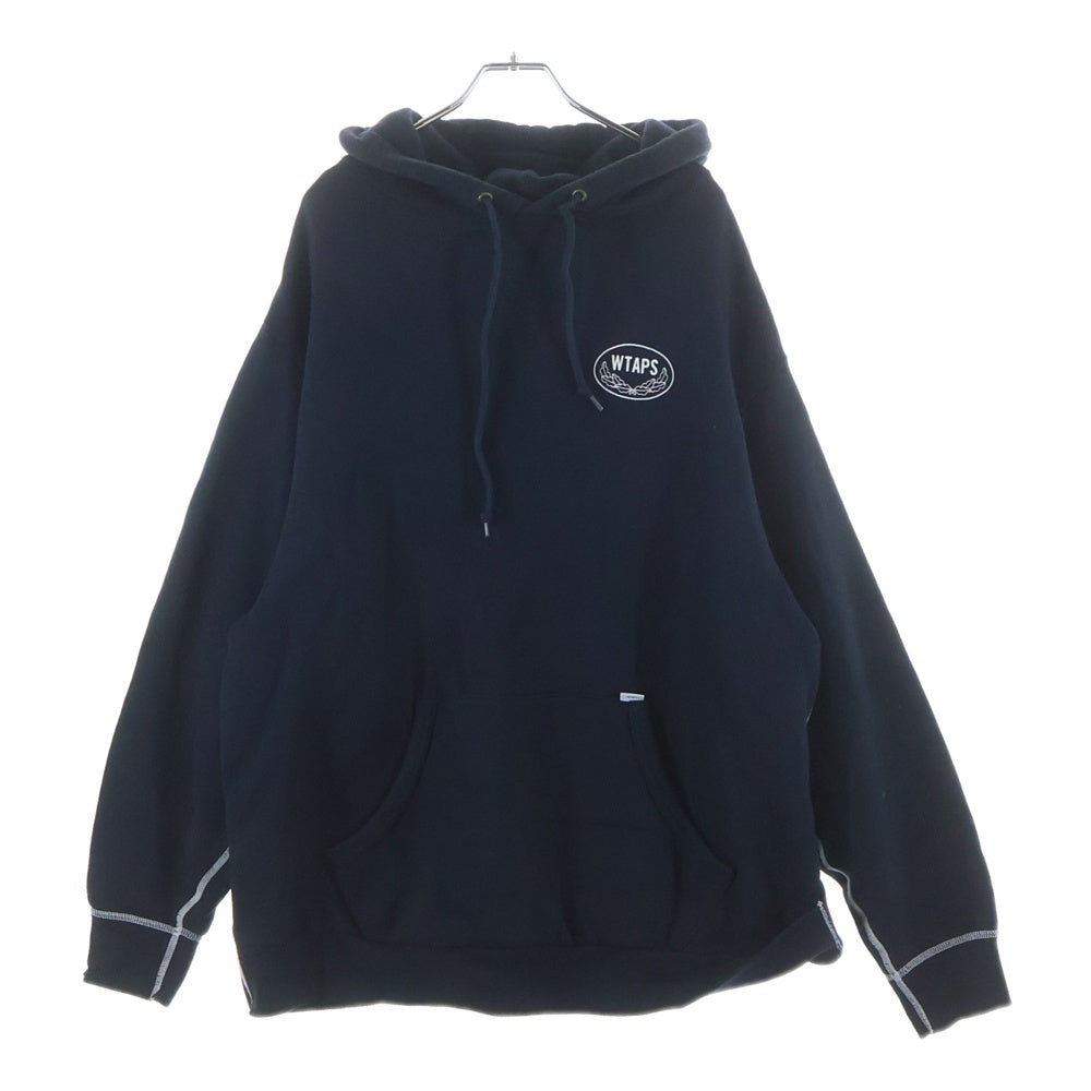 WTAPS(ダブルタップス) 21AW ACADEMY HOODED COTTON 212ATDT-CSM29 パーカー フーディ ネイビー