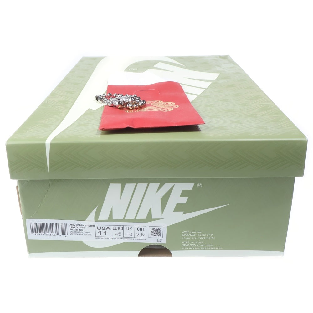 NIKE(ナイキ) AIR JORDAN1 LOW OG エアジョーダン1 チャイニーズニューイヤー イヤーオブザドラゴン ローカットスニーカー グリーン US11/29cm FN3727-100