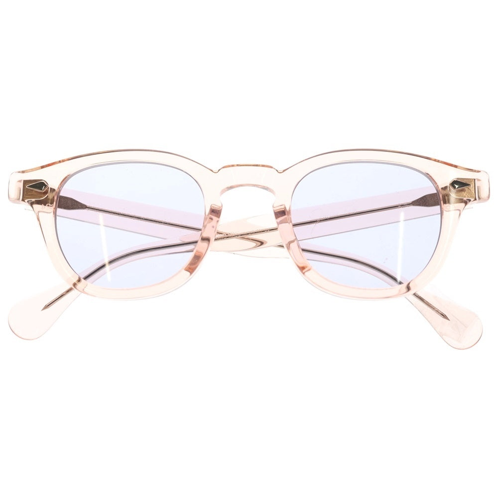 JULIUS TART OPTICAL(ジュリアス タートオプティカル) AR SUN クリアフレーム ウェリントンサングラス アイウェア ピンク レディース