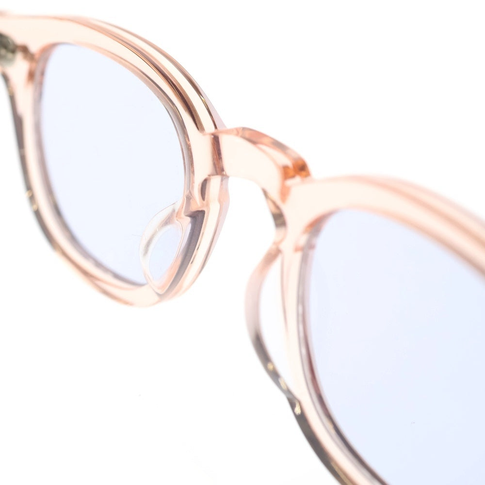 JULIUS TART OPTICAL(ジュリアス タートオプティカル) AR SUN クリアフレーム ウェリントンサングラス アイウェア ピンク レディース