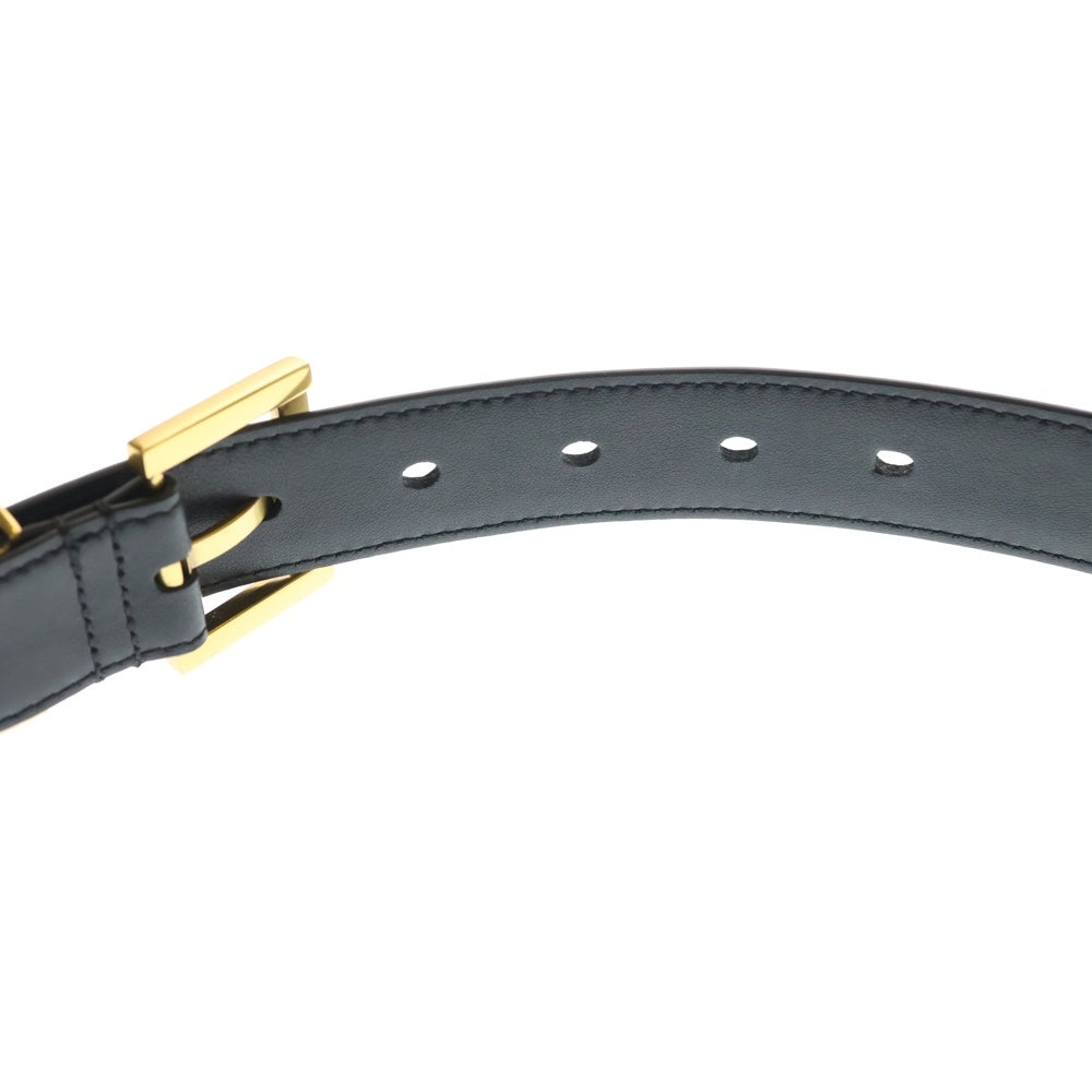 SAINT LAURENT PARIS(サンローランパリ) YSL BELT YSL 554773 モノグラム ベルト ブラック レディース