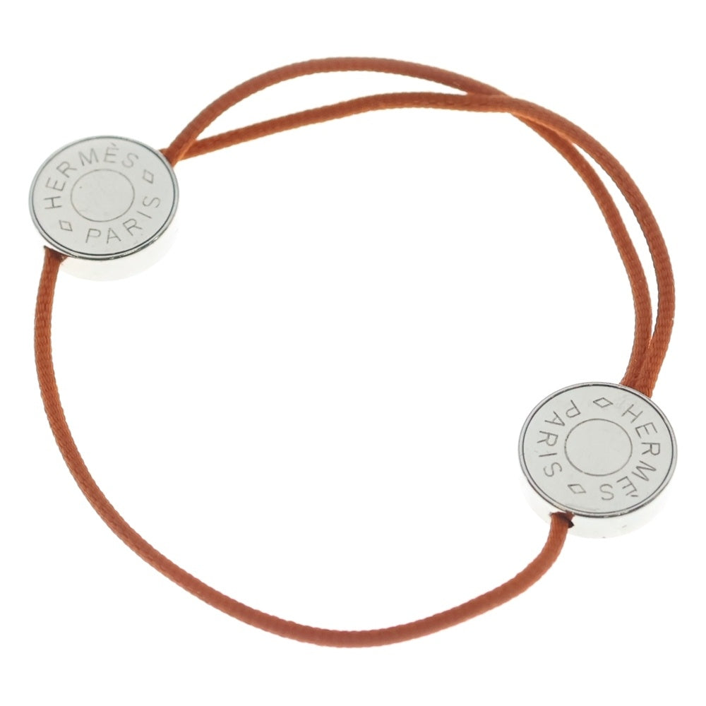 HERMES(エルメス) セリエ コードブレスレット オレンジ レディース