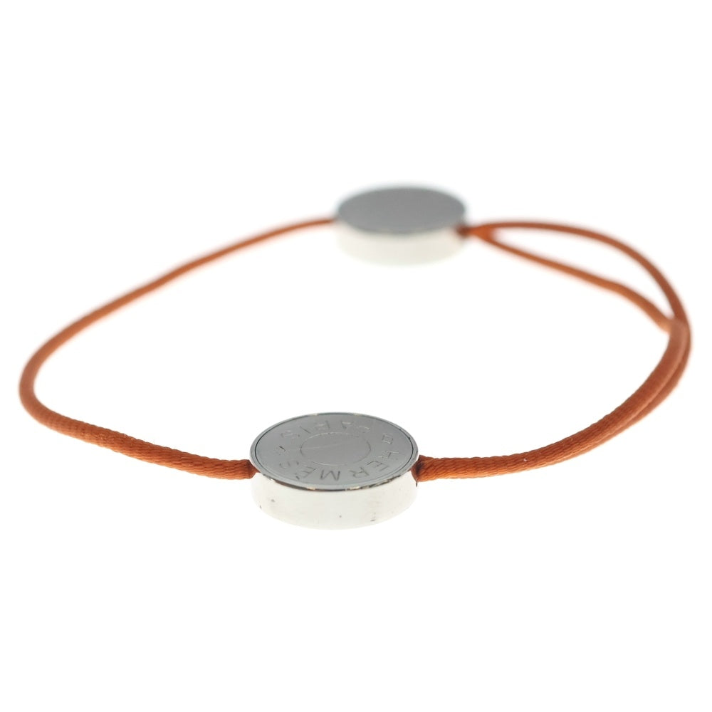 HERMES(エルメス) セリエ コードブレスレット オレンジ レディース