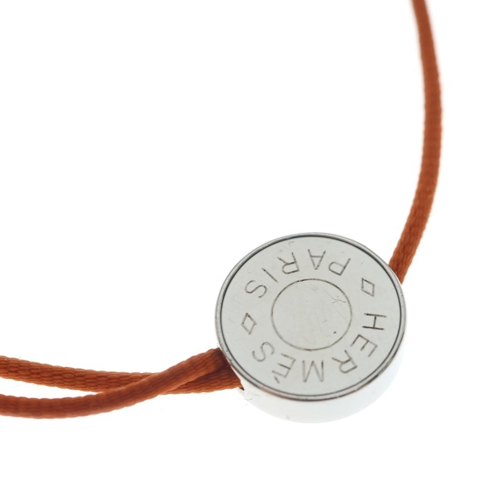 HERMES(エルメス) セリエ コードブレスレット オレンジ レディース