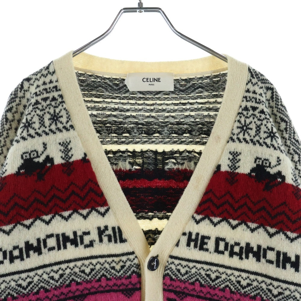 CELINE(セリーヌ) 21SS THE DANCING KID WOOL JACQUARD DOLLS KNIT