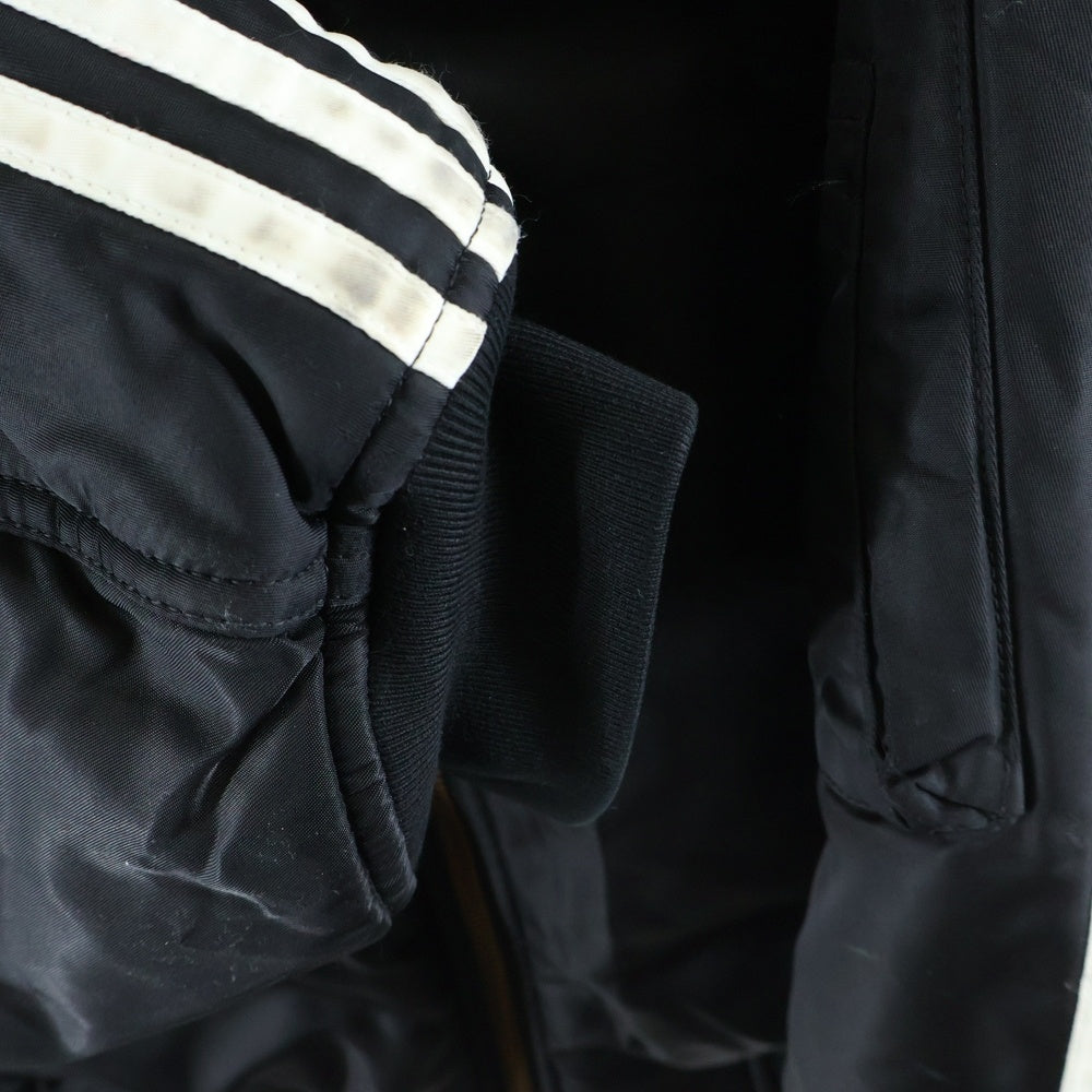 BALENCIAGA(バレンシアガ) 23SS ×adidas MA-1 アディダス サイドライン ボンバージャケット ブラック 725335 TNO27