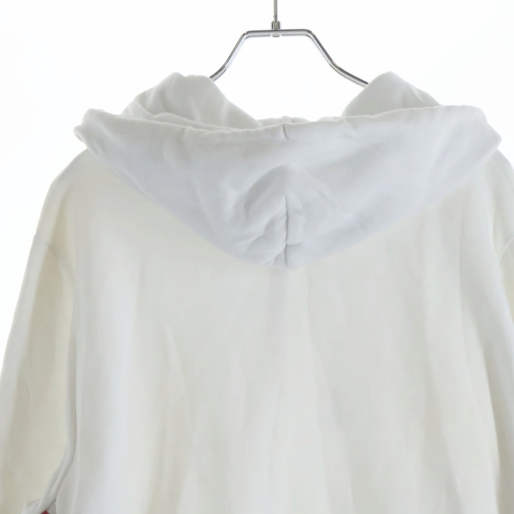 OFF-WHITE(オフホワイト) 18SS Tape Logo Hoodie タープロゴ プルオーバースウェットパーカー フーディー ホワイト OMBB032S18003008