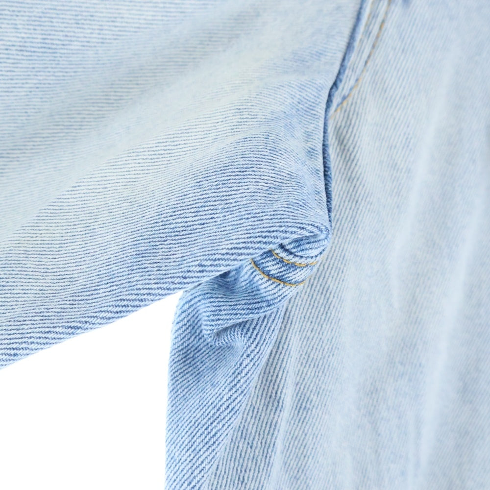 OFF-WHITE(オフホワイト) 21SS Oversize Denim Jacket ダメージ加工 デニムジャケット インディゴ OMYE001G20DEN001