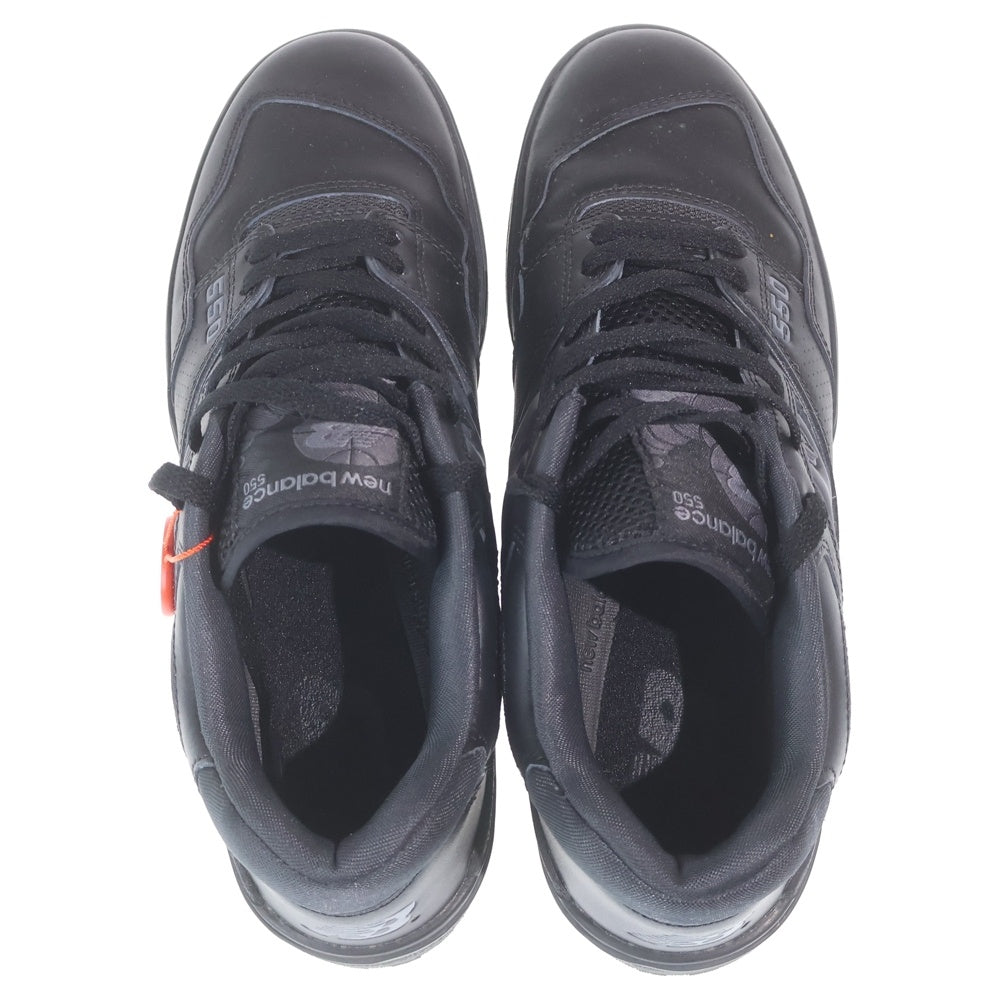 New Balance(ニューバランス) 550 トリプルブラック ローカットスニーカー ブラック US9.5/27.5cm BB550BBB