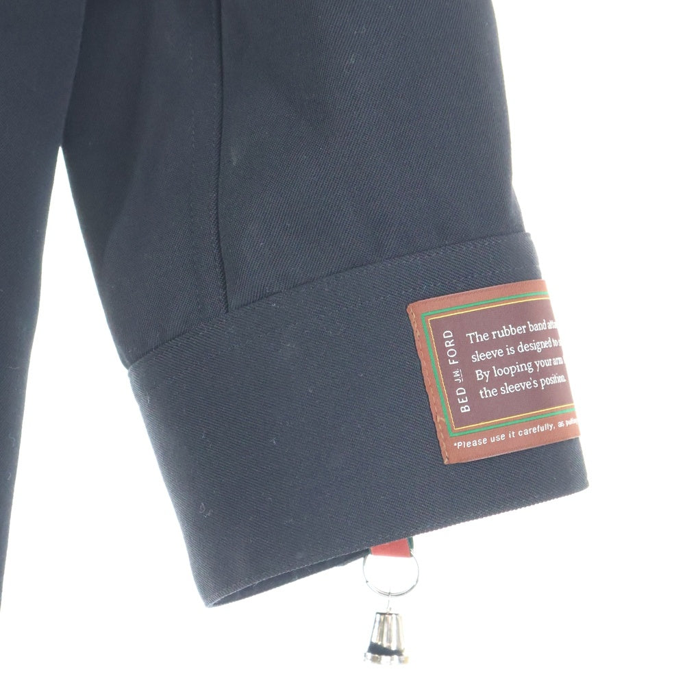 BED J.W. FORD(ベッドフォード) 25AW ALTERNATIVE ELEGANCE ネクタイ 長袖シャツ ブラック
