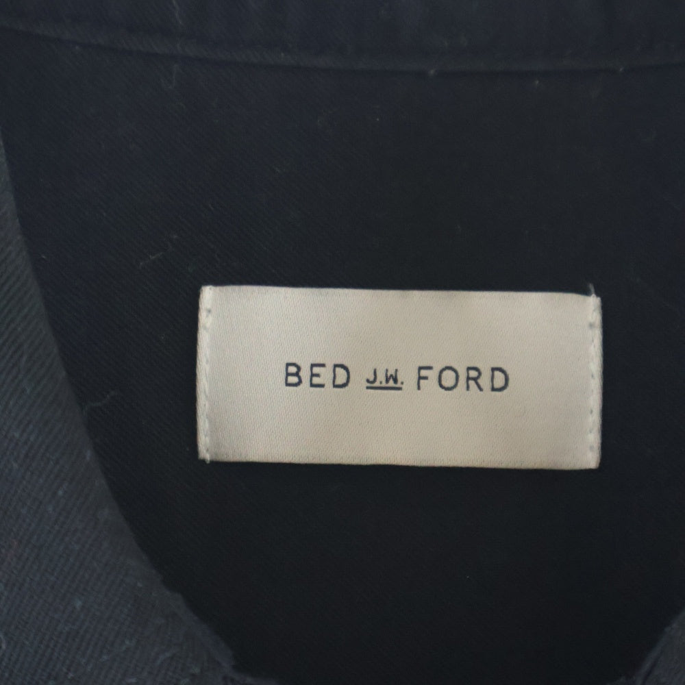 BED J.W. FORD(ベッドフォード) 25AW ALTERNATIVE ELEGANCE ネクタイ 長袖シャツ ブラック
