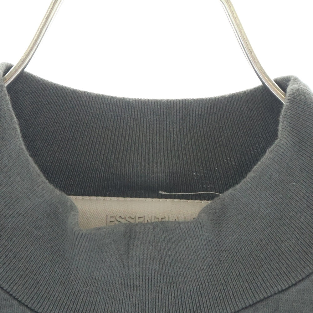 FEAR OF GOD ESSENTIALS(フィアオブゴッド エッセンシャルズ) L/S T-SHIRT フェルトロゴ 長袖Tシャツ ロンT グレー