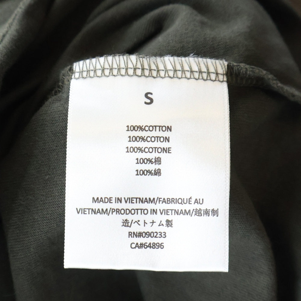 FEAR OF GOD ESSENTIALS(フィアオブゴッド エッセンシャルズ) L/S T-SHIRT フェルトロゴ 長袖Tシャツ ロンT グレー