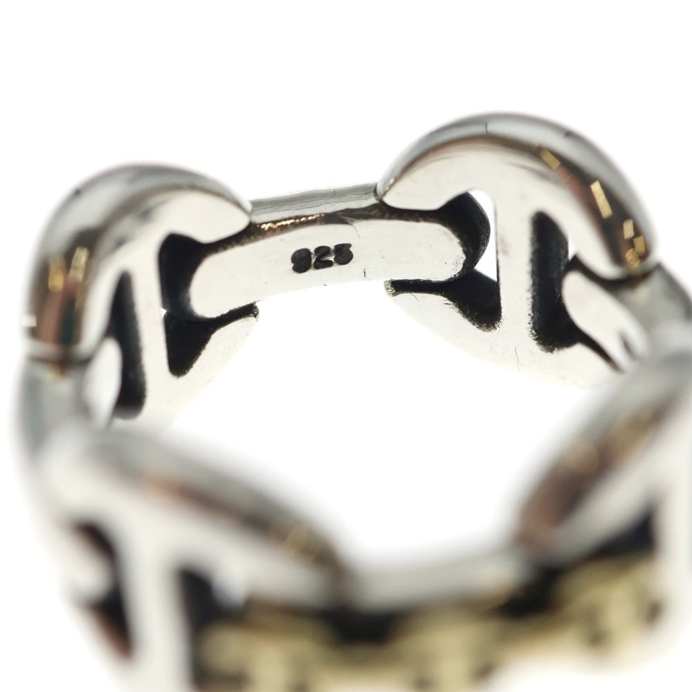 HOORSENBUHS(ホーセンブース) 18K AFFIX QUAD RING アフィックス スクワッド コンビネーションリング シルバー/ゴールド