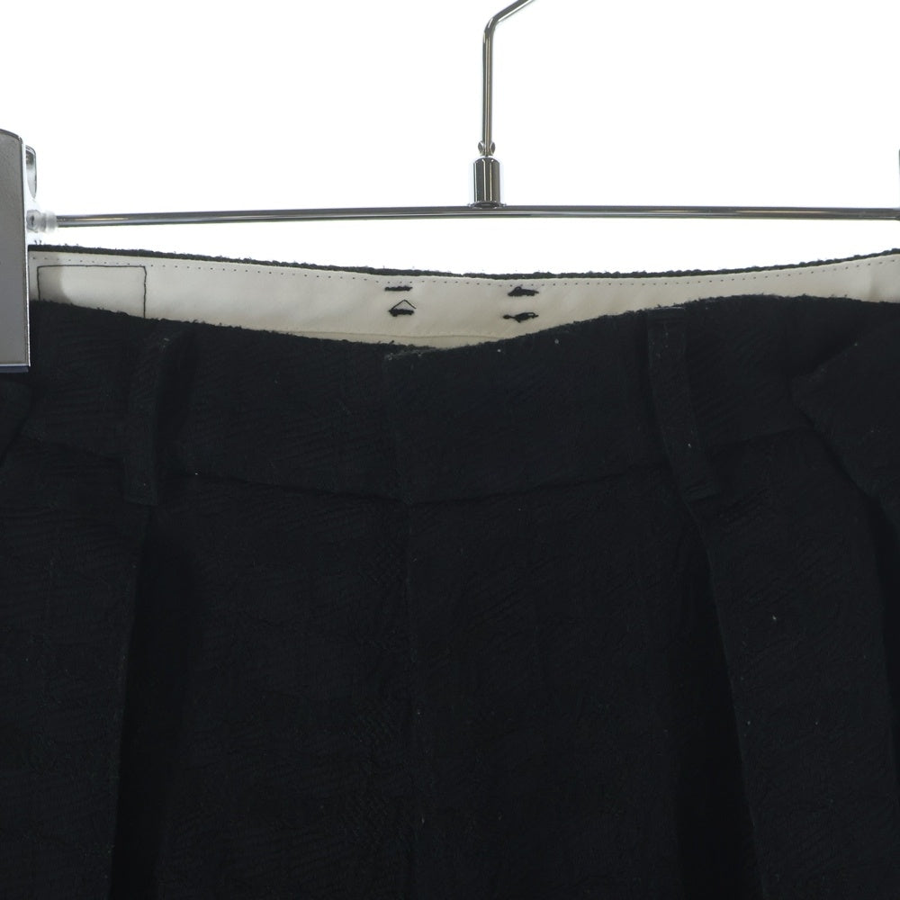 ADER ERROR(アーダーエラー) Black Ani Trousers トラウザーズ パンツ ブラック 231039F087003