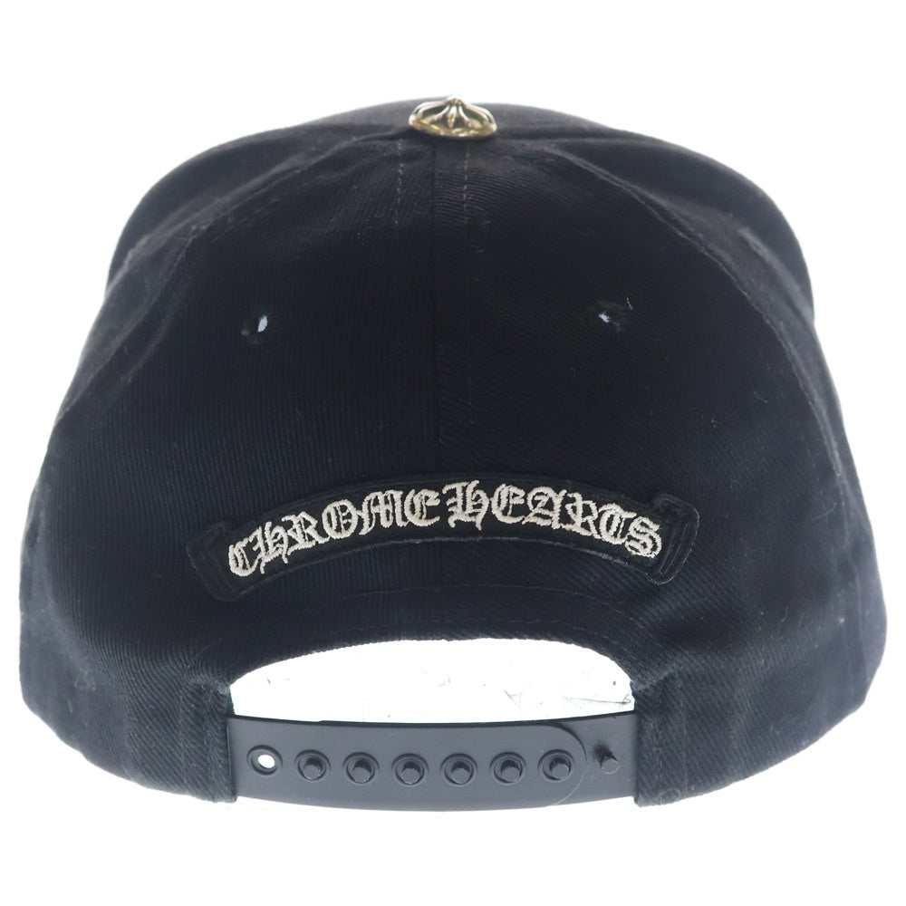 CHROME HEARTS(クロムハーツ) RS3 TRUCKER CAP ロゴ刺繍 クロスボール トラッカーキャップ 帽子 ブラック