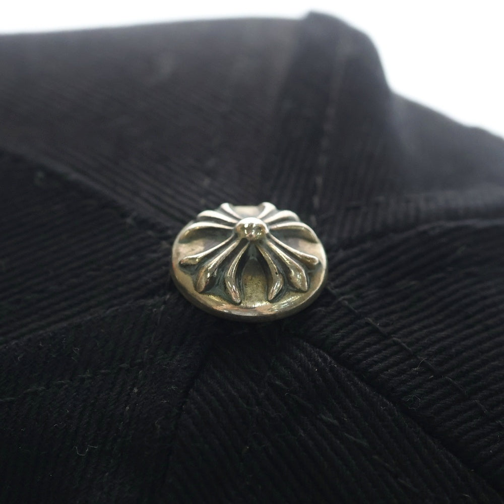 CHROME HEARTS(クロムハーツ) RS3 TRUCKER CAP ロゴ刺繍 クロスボール トラッカーキャップ 帽子 ブラック