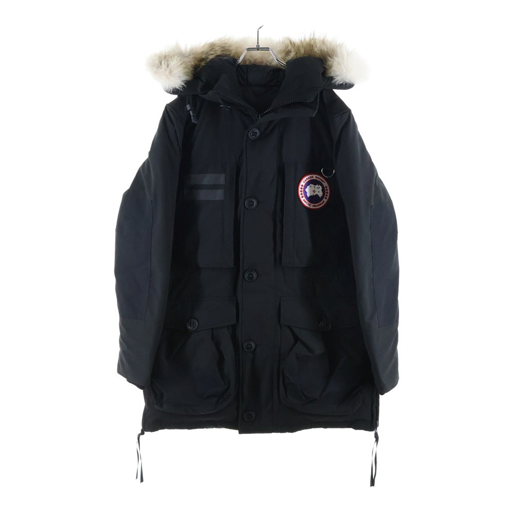 CANADA GOOSE(カナダグース) Macculloch Parka マクローチ ロゴワッペン ダウンジャケット ブラック 9512M