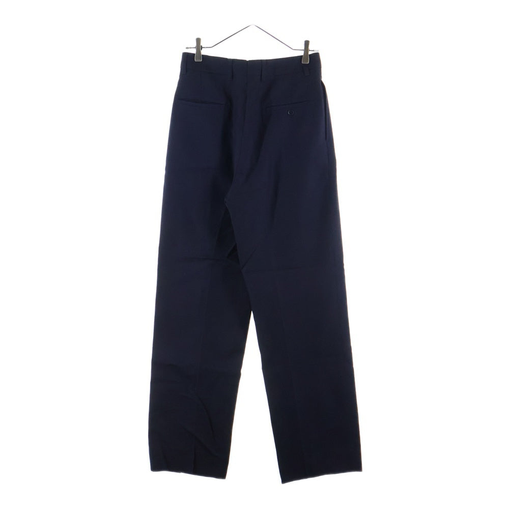 【最終値下げ】lemaire スラックス　ネイビー LEMAIRE(ルメール) Wool Slacks センタープレス ウールスラックス ネイビー