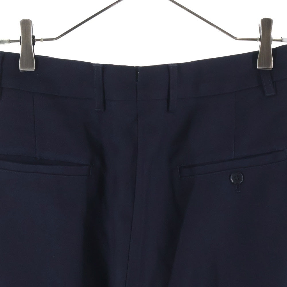 LEMAIRE(ルメール) Wool Slacks センタープレス ウールスラックス ネイビー