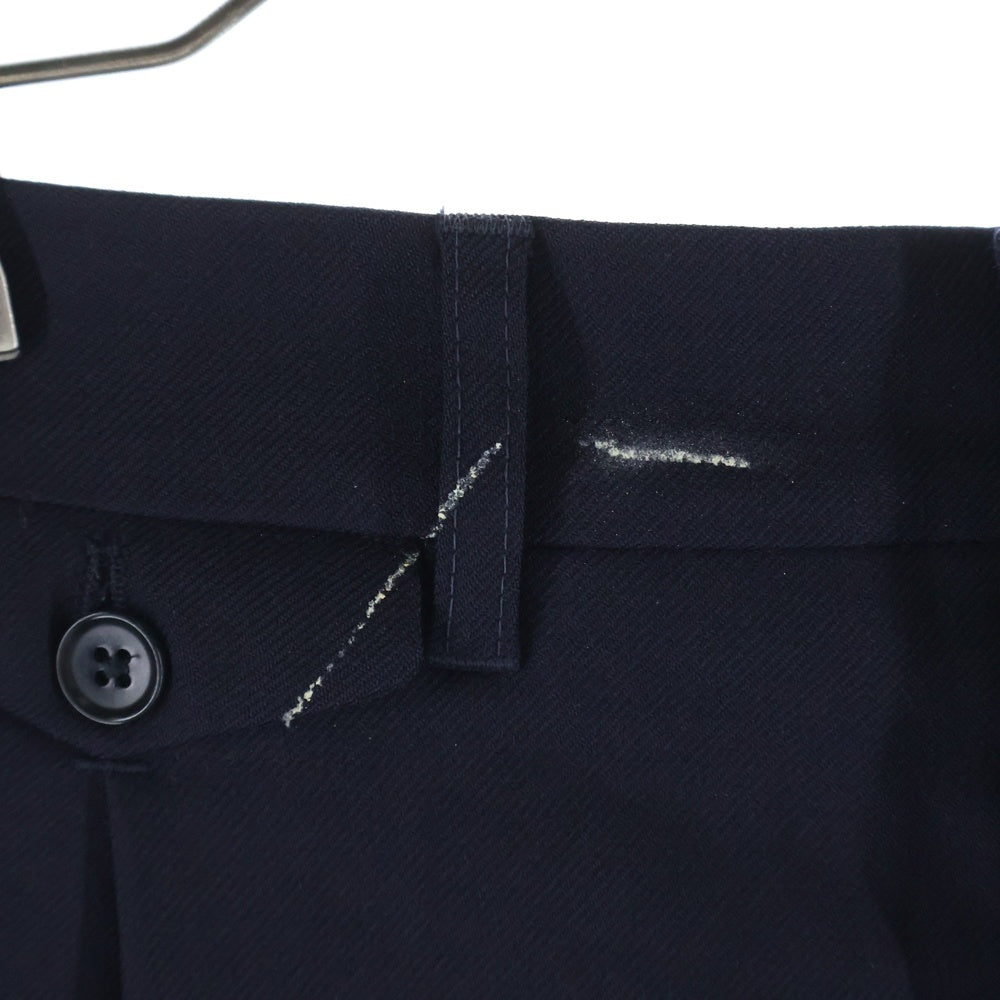 【最終値下げ】lemaire スラックス　ネイビー LEMAIRE(ルメール) Wool Slacks センタープレス ウールスラックス ネイビー