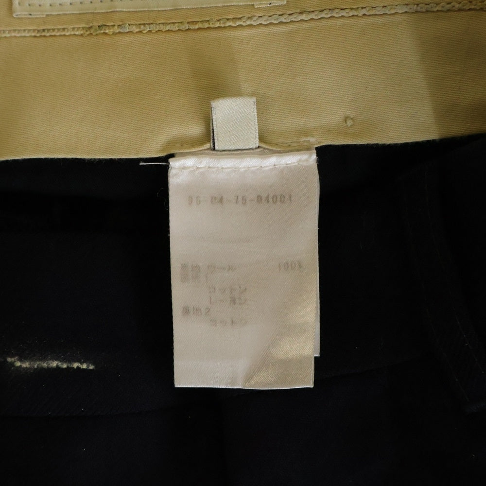 LEMAIRE(ルメール) Wool Slacks センタープレス ウールスラックス ネイビー