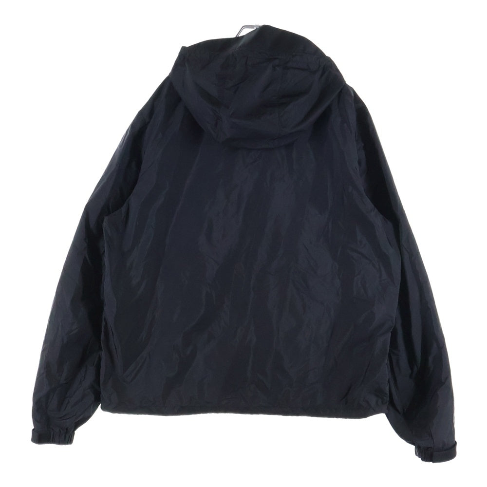 PRADA(プラダ) Re-Nylon Jacket リナイロン トライアングルロゴ ナイロンジャケット パーカー フーディー ブラック SGC220 S231 1WQ9