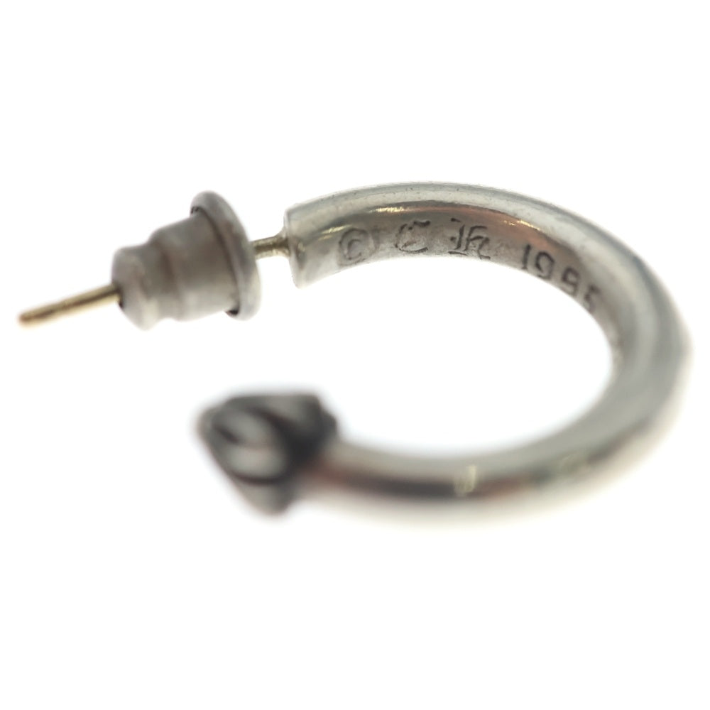 CHROME HEARTS(クロムハーツ) HOOP PLAIN プレーン フープピアス シルバー BCA101