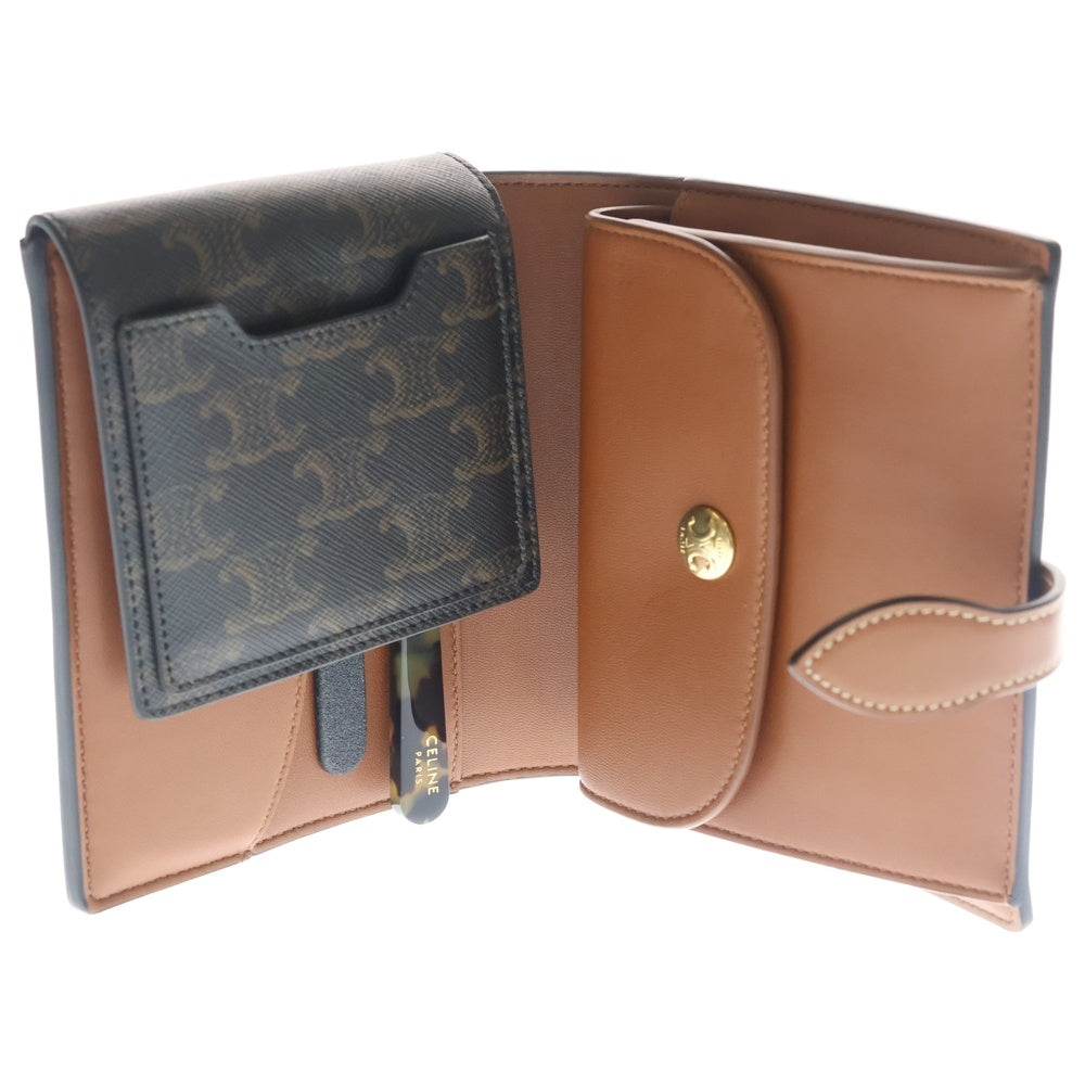CELINE(セリーヌ) トリオンフキャンバス トラベルキット ポーチ レディース 4M3262AKL ブラウン