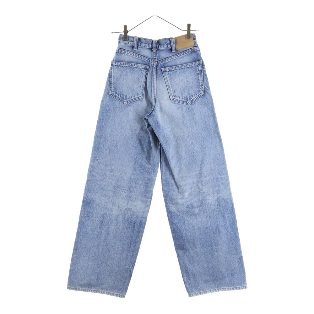 CELINE(セリーヌ) ウォッシュド加工 キティジーンズ ワイドデニムパンツ レディース W_HR_008 インディゴブルー