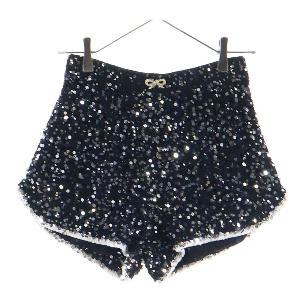 CHANEL(シャネル) スパンコール装飾 ツイード ショートパンツ レディース P7509K10768 ブラック