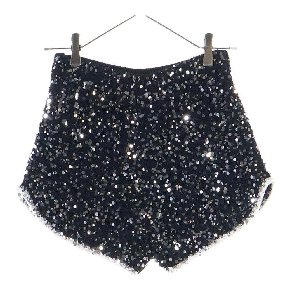 CHANEL(シャネル) スパンコール装飾 ツイード ショートパンツ レディース P7509K10768 ブラック