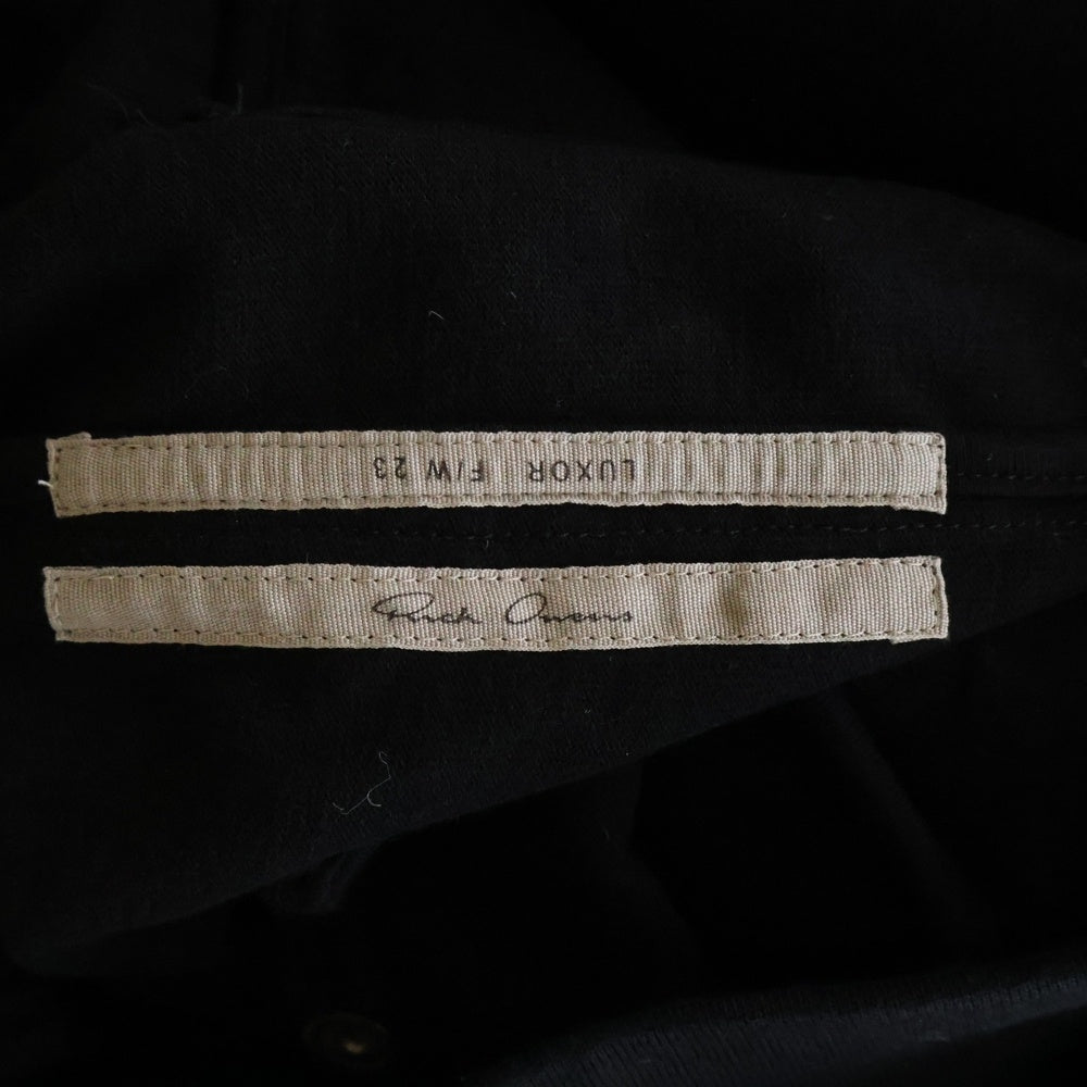 Rick Owens(リックオウエンス) 23AW Easy Strobe Cargos カーゴパンツ ブラック RU02C7336-BA