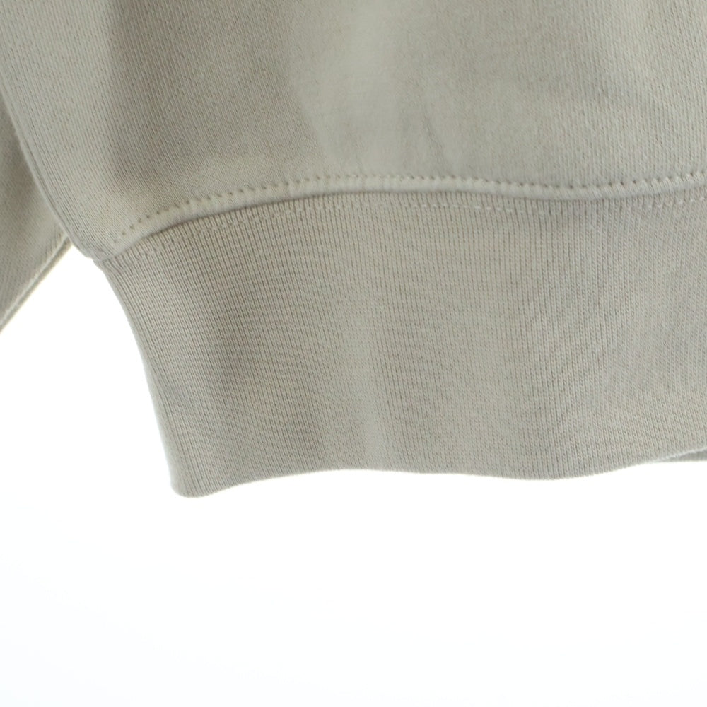 FEAR OF GOD ESSENTIALS(フィアオブゴッド エッセンシャルズ) HOODIE 1977 フェルトロゴ プルオーバースウェットパーカー フーディー ベージュ