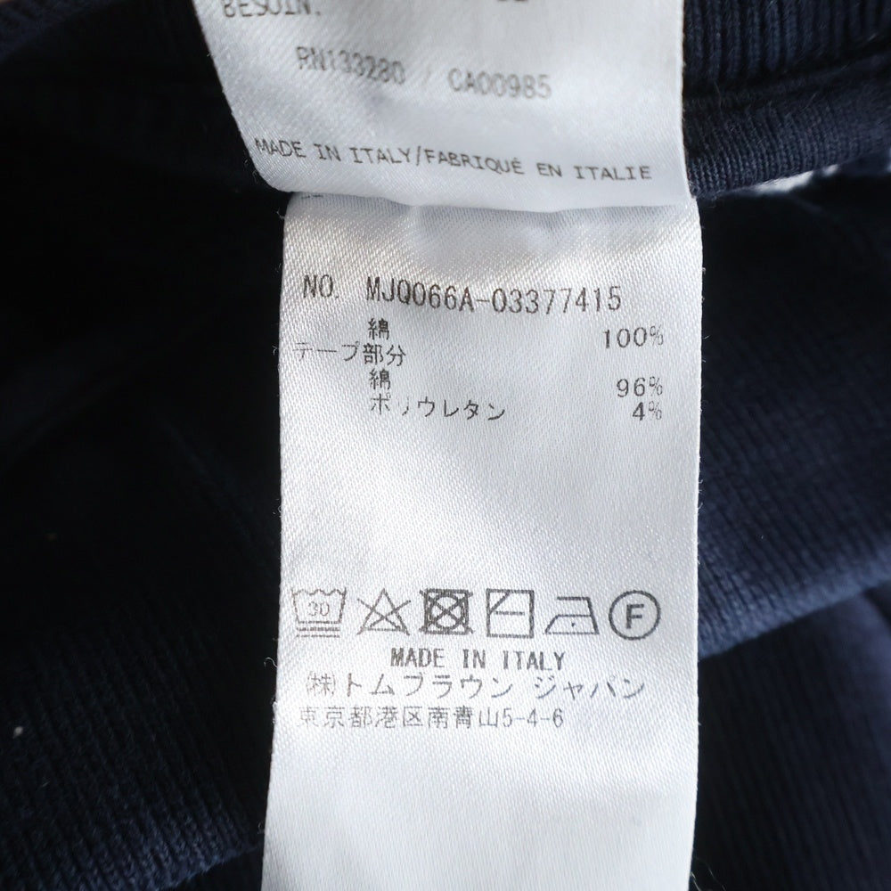 THOM BROWNE(トムブラウン) Sweatpants サイドライン スウェットパンツ ネイビー MJQ066A