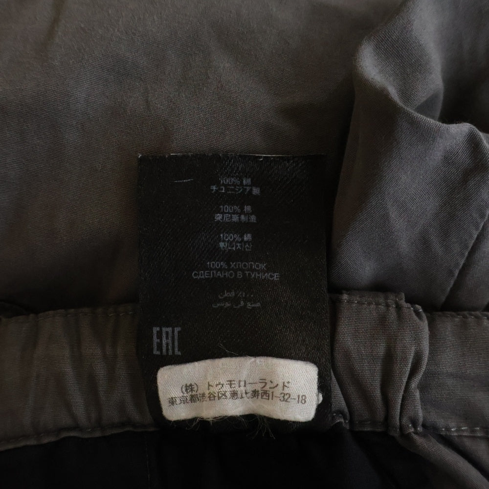 DRIES VAN NOTEN(ドリスヴァンノッテン) Cotton Pants コットンパンツ グレー