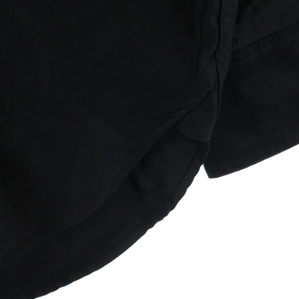 COMOLI(コモリ) 25SS コットンウエスタンシャツ ブラック D01-02002