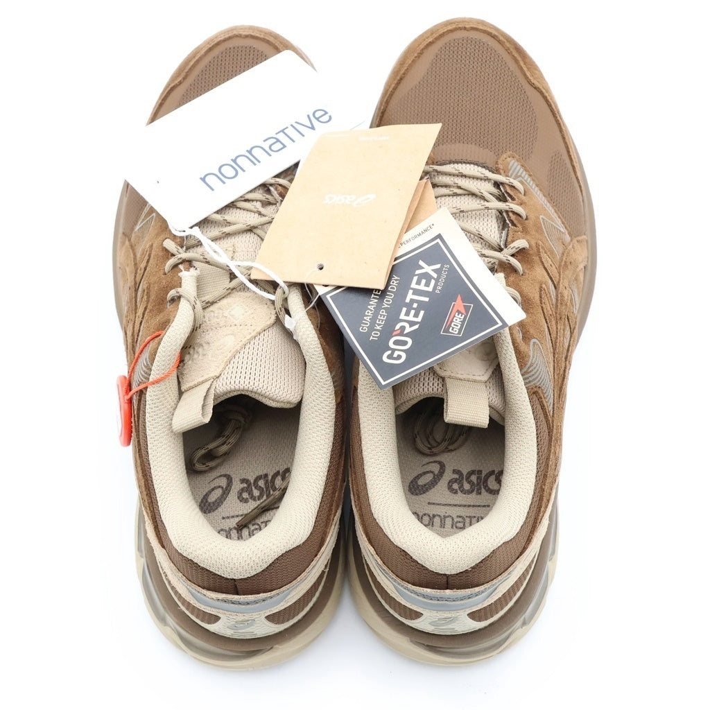 ASICS(アシックス) nonnative GEL-TERRAIN GTX ノンネイティブ ゲルテレイン ゴアテックス スウェードローカットスニーカー ブラウン US8.5/26.5cm 1203A584-200