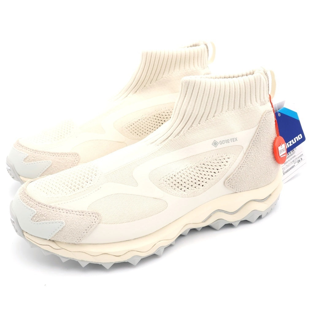 MIZUNO(ミズノ) nonnative Wave Mujin TL Mid GORE-TEX ノンネイティブ ウェーブ ムジン ローカットスニーカー ベージュ US8.5/26.5cm D1GD245501