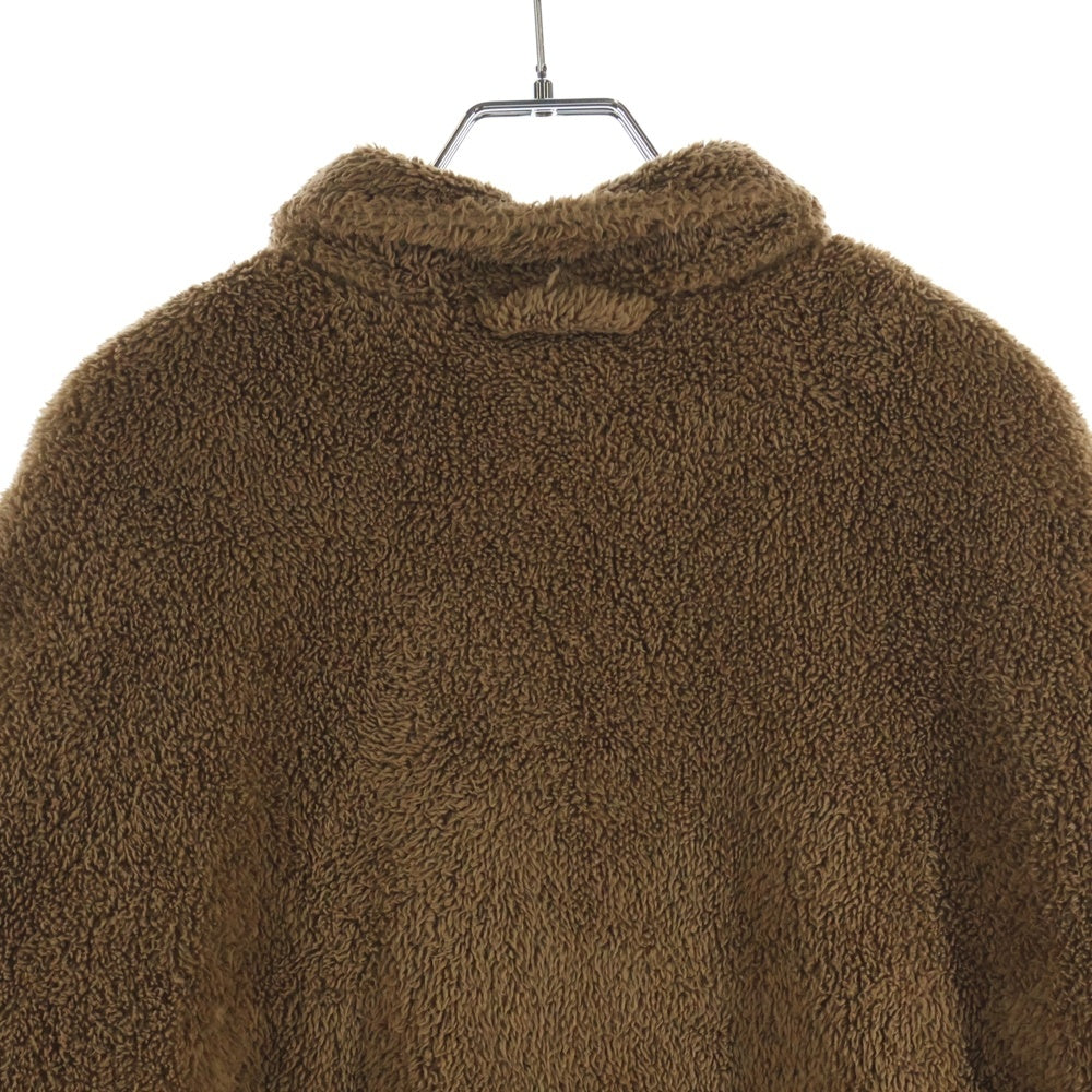 Acne Studios(アクネ ストゥディオズ) Otito Soft Teddy Jacket B90656 テディ フーリース ボアジャケット ブラウン