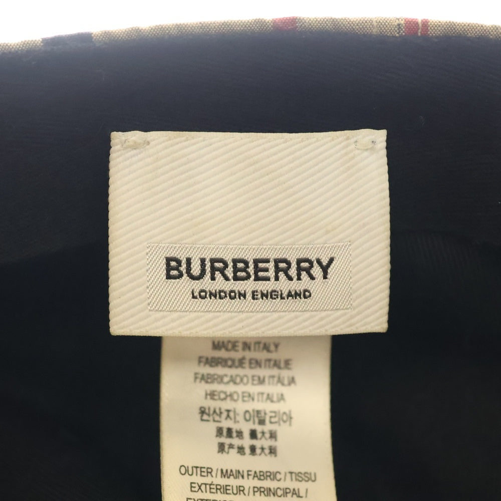 BURBERRY(バーバリー) ノバチェック ベースボールキャップ 8017283 ベージュ