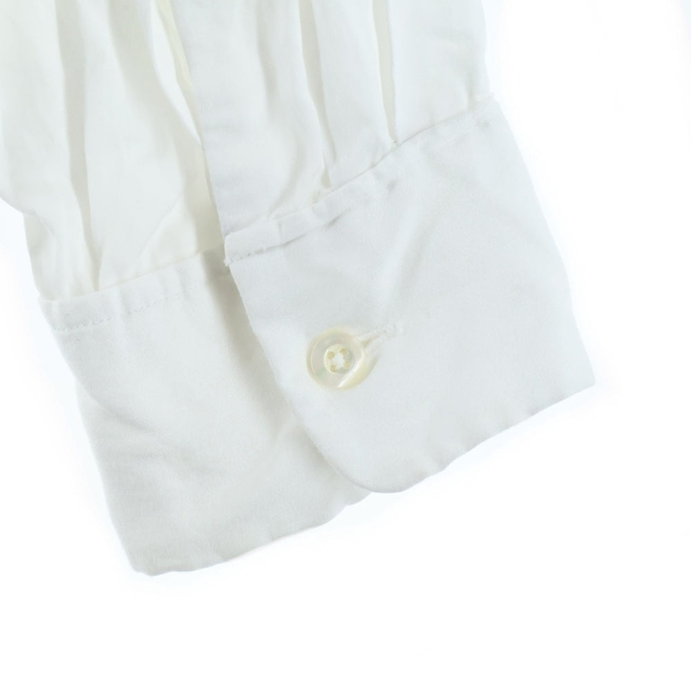 MAISON MIHARAYASUHIRO(メゾンミハラヤスヒロ) 23SS in・stru(men-tal) Satin Shirt I10SH031 インストルメンタル レーヨン 開襟長袖シャツ ホワイト