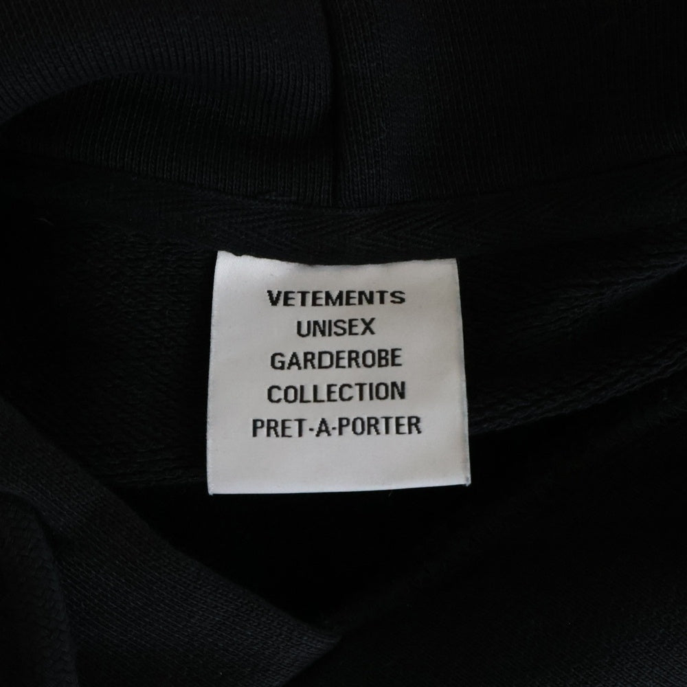 VETEMENTS(ヴェトモン) 21SS ANARCHY GOTHIC HOODIE UE51TR650B