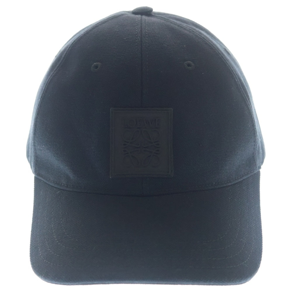 LOEWE(ロエベ) Cap アナグラムロゴパッチ キャップ 帽子 ブラック K820AA2X01 レディース